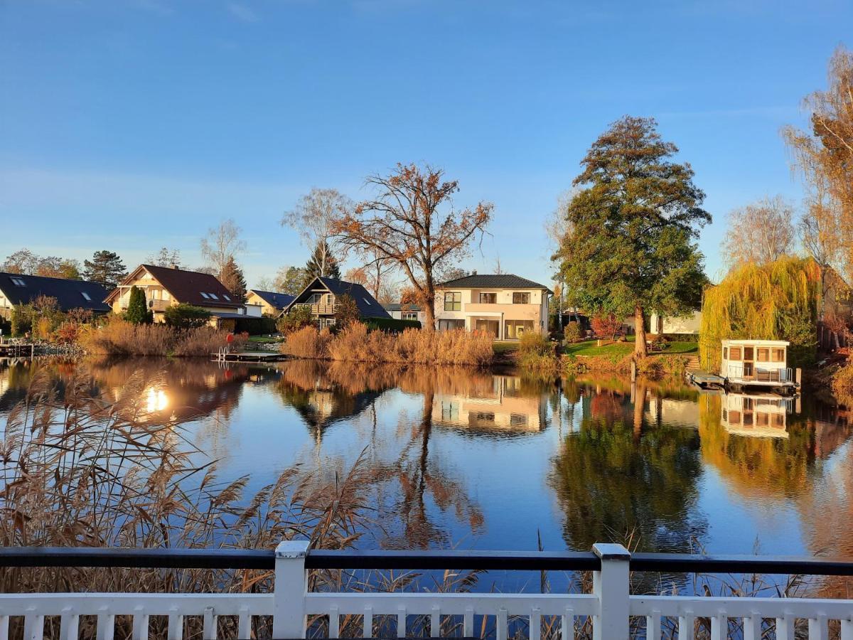 Ferienhaus Mit Wasserterrasse - Mit Sauna Und Kamin - Inklusive Nebenkosten 文迪施里茨 外观 照片