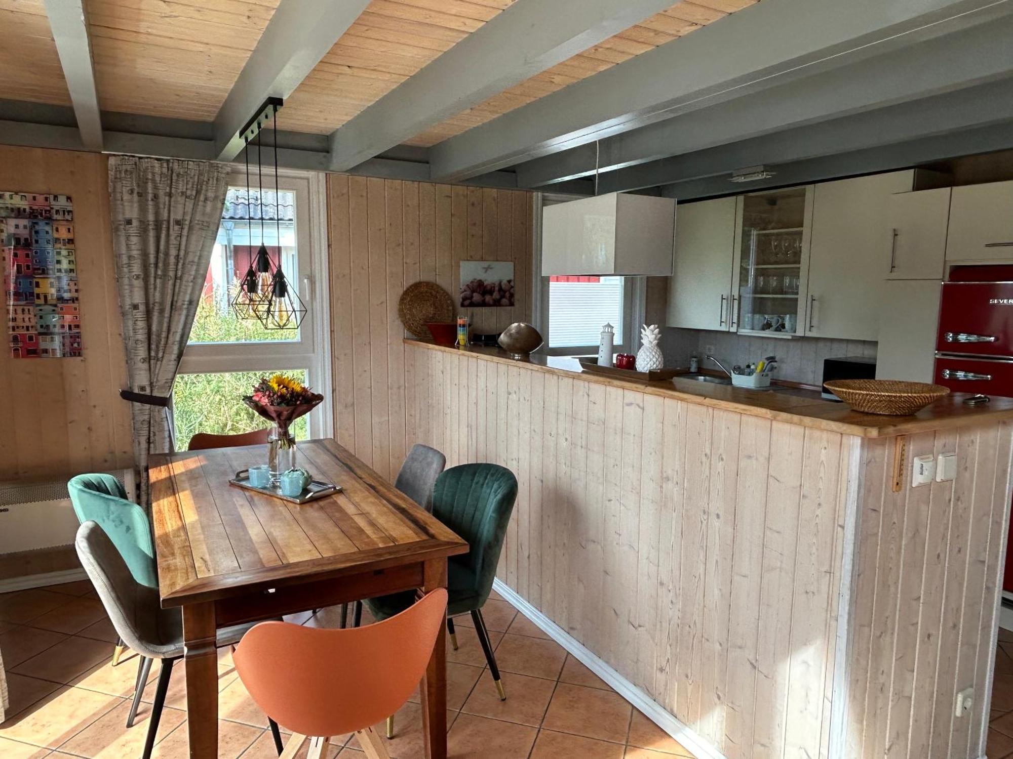 Ferienhaus Mit Wasserterrasse - Mit Sauna Und Kamin - Inklusive Nebenkosten 文迪施里茨 外观 照片